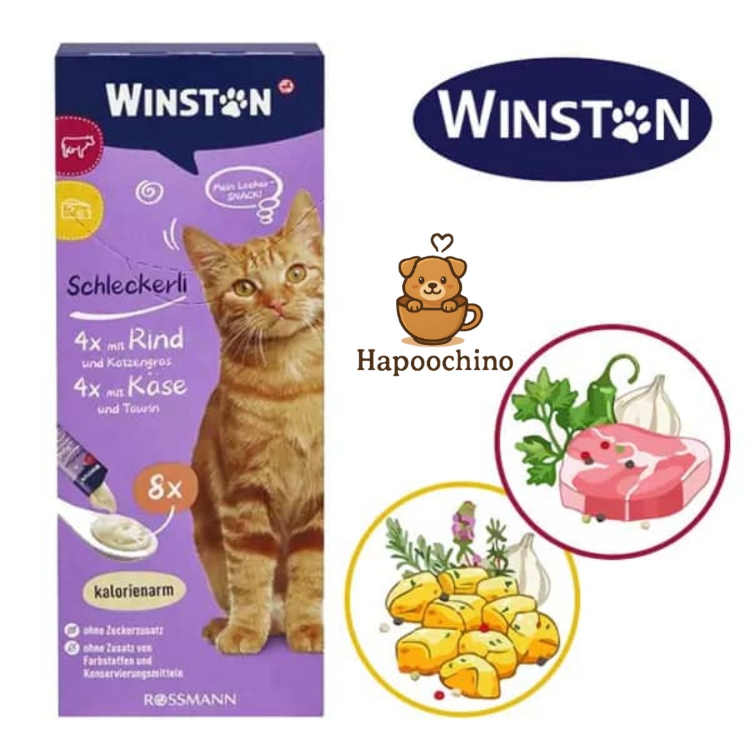 بستنی گربه وینستون - گوشت و پنیر