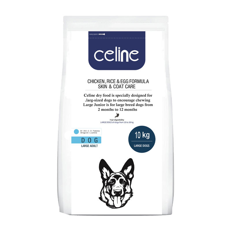 غذای خشک سگ سلین مدل نژاد بزرگ  10 کیلوگرم