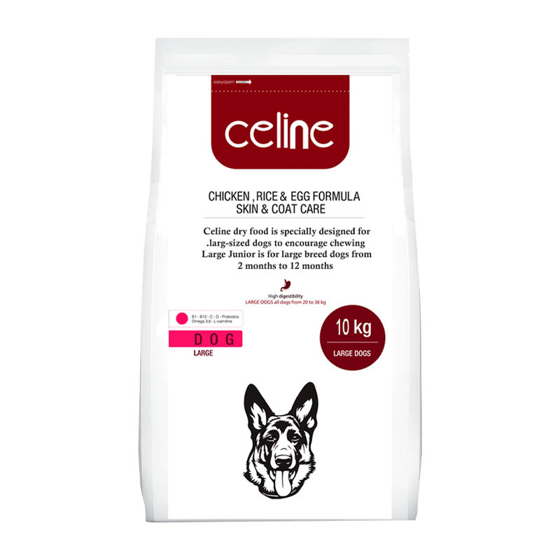 غذای خشک سگ سلین مدل نابالغ وزن 10 کیلوگرم